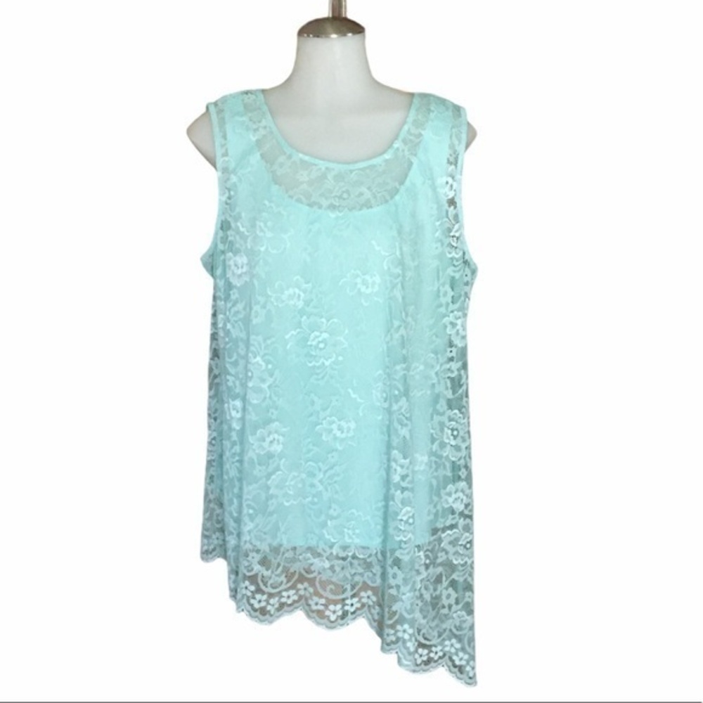 ALFANI Ladies Double Layer Asymmetrical Bl… - Picture 1 of 8